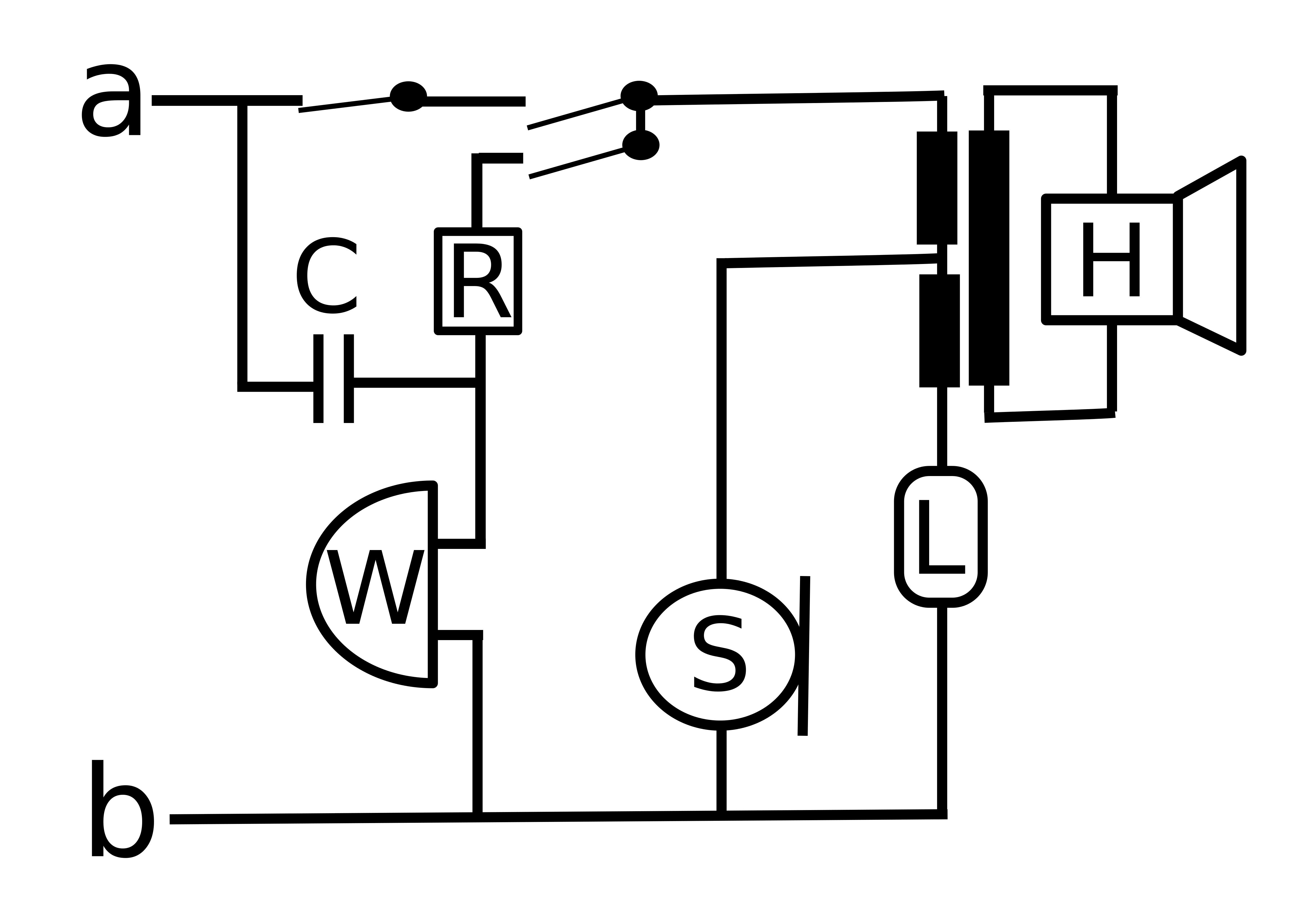 Schaltung mit Wählorgan