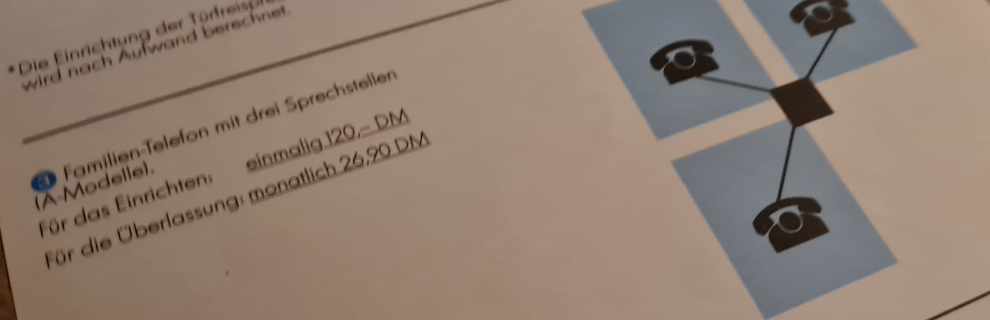 Mehrere Apparate an einer Leitung