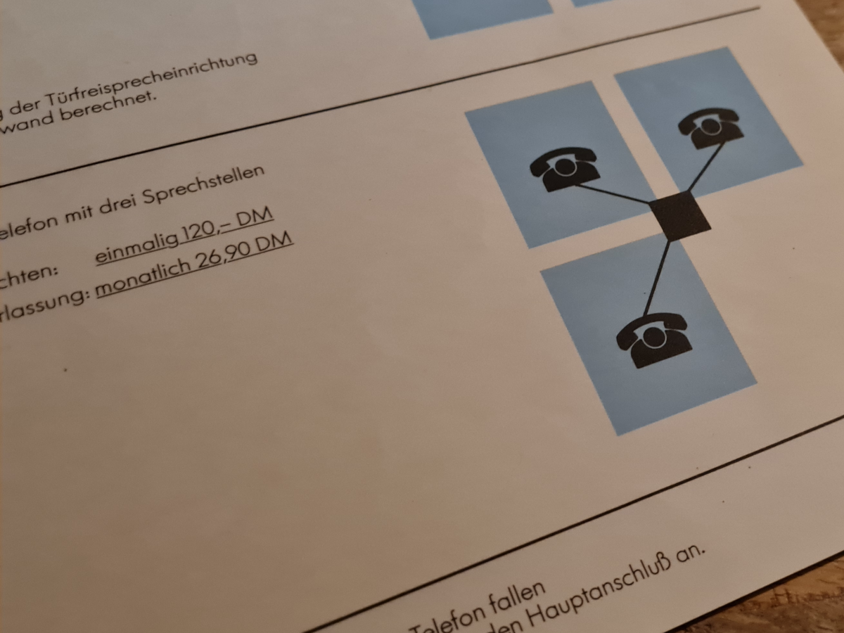 mehrere Apparate an einer Leitung